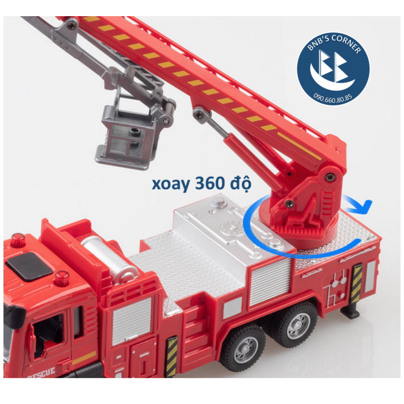 [BNB's Corner] Xe mô hình cứu hỏa tỉ lệ 1:32 hãng TY Model