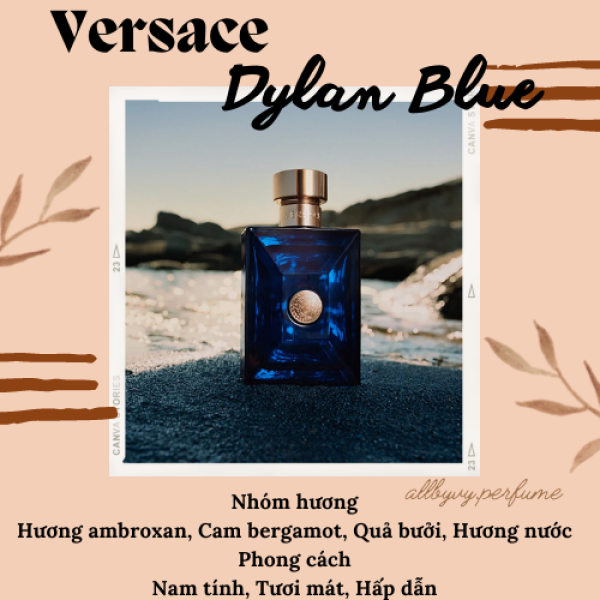 allbyvy | Mẫu thử nước hoa 10ml Versace Pour Homme Dylan Blue