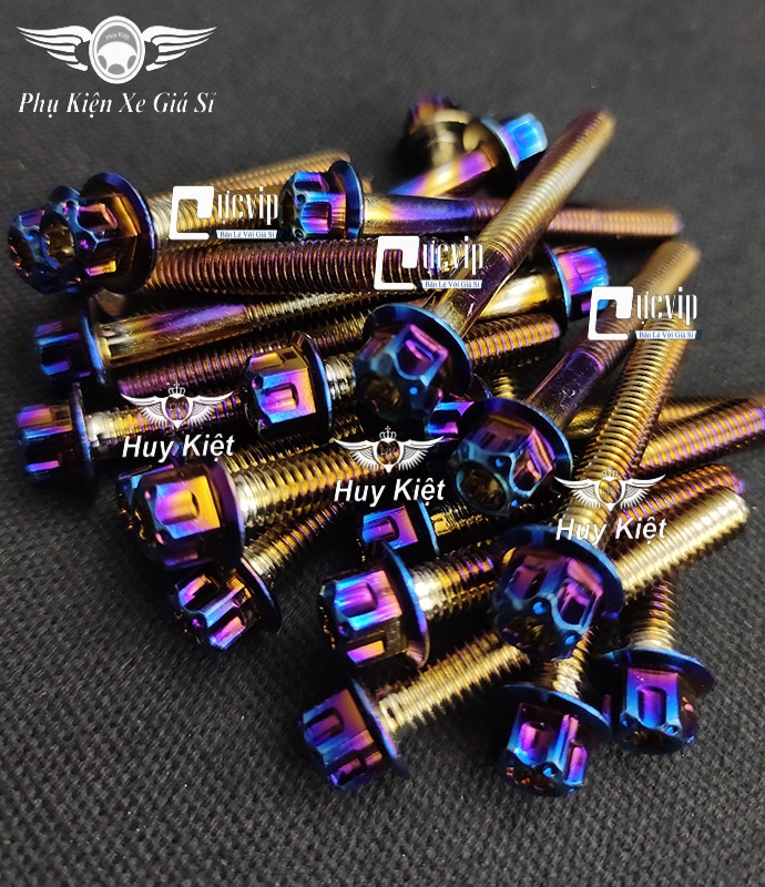 [HCM]Bộ Ốc Máy Vương Miện Titan Cho Xe Wave RS MS2128