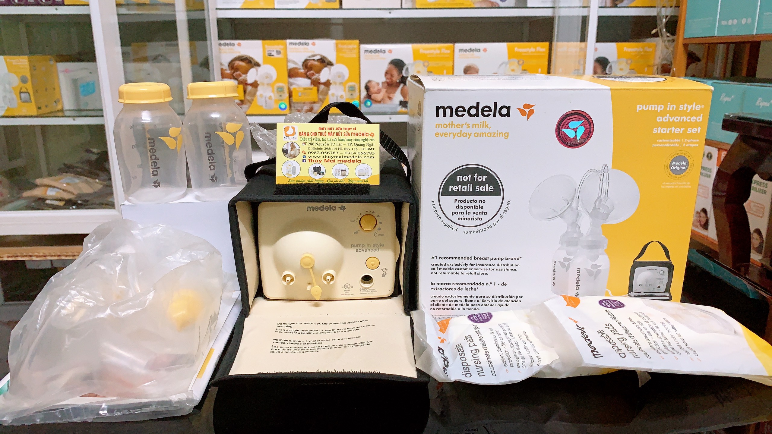 Máy hút sữa Medela Pump style rút gọn Used