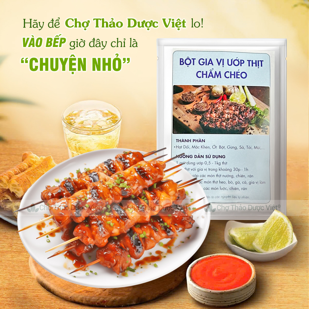 Bột Ướp Thịt Chẩm Chéo
