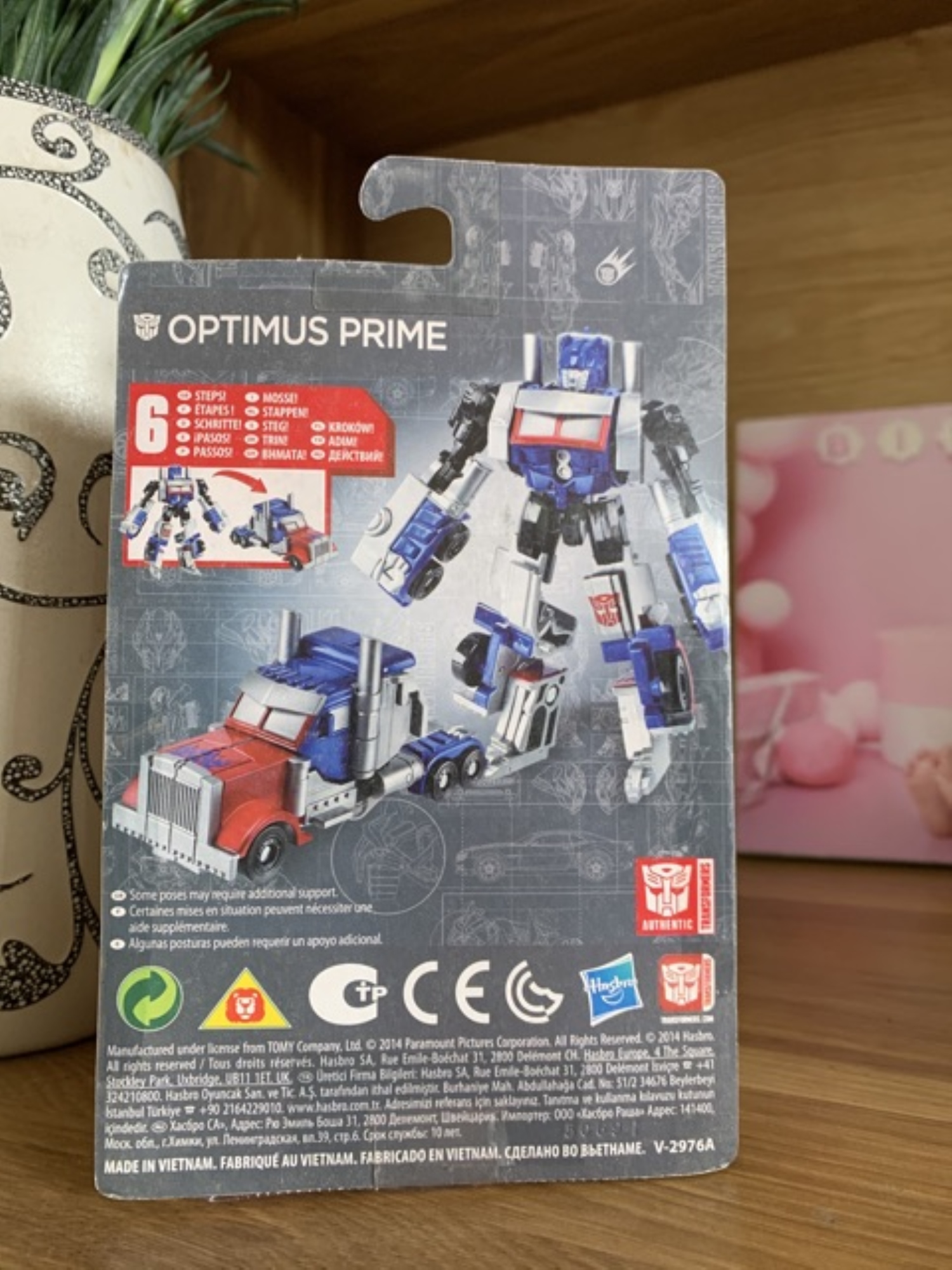 {HOT} Đồ chơi Robot biến hình Transformers Mini- Optimus Prime