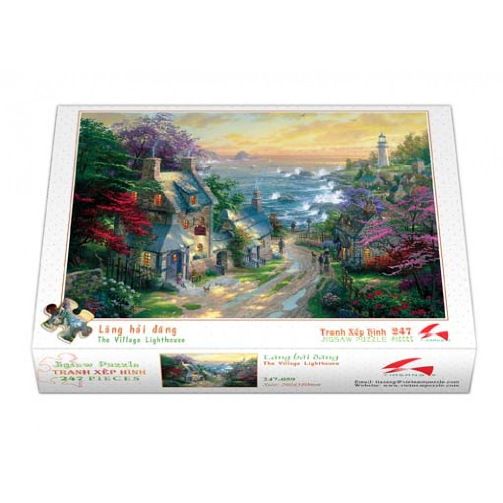 Tranh xếp hình 247 mảnh - LÀNG HẢI ĐĂNG
