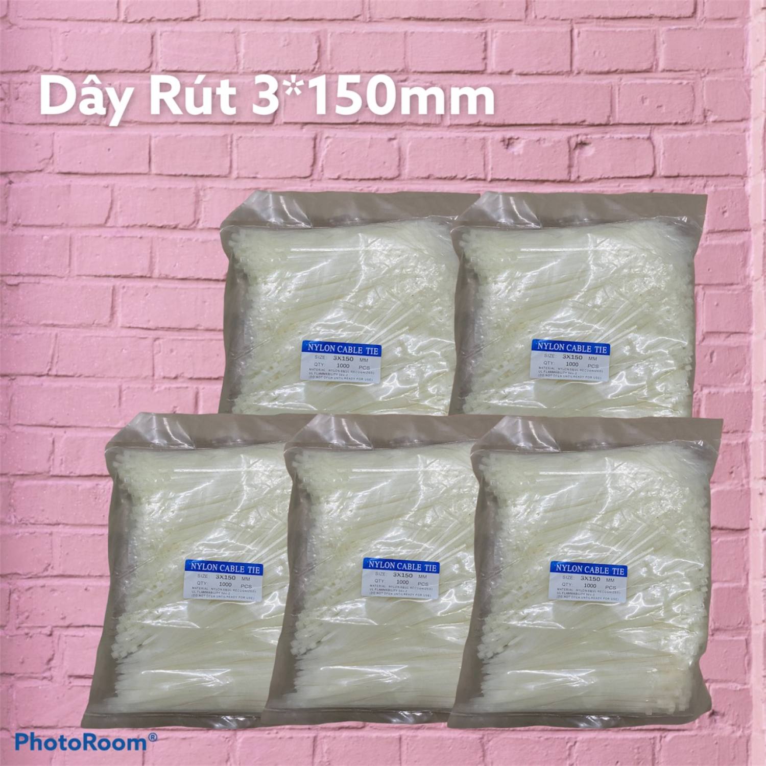 Dây rút nhựa 3*150mm