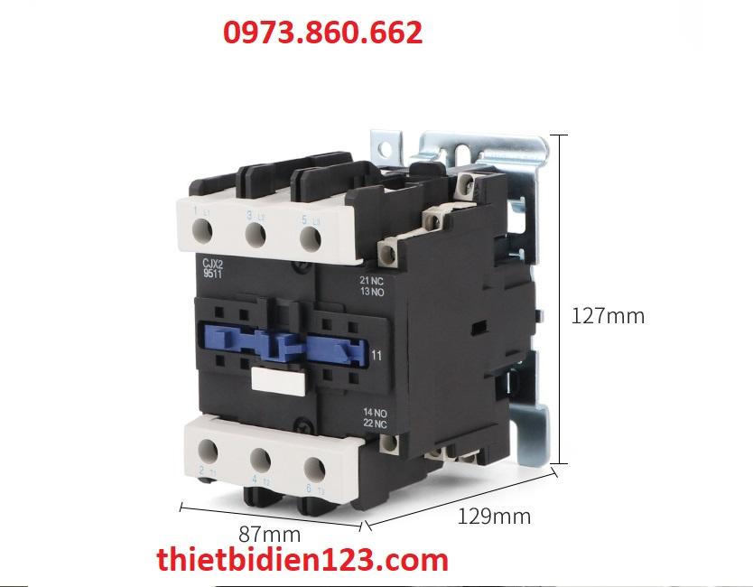 Contactor Khởi động từ 95A CJX 9511