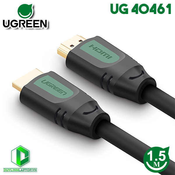 Cáp HDMI 2.0 dài 1,5m hỗ trợ 3D,4K Ugreen 40461