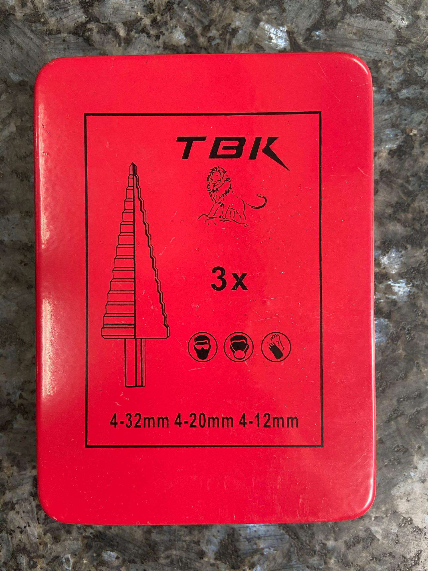 Bộ 3 mũi khoan tháp TBK