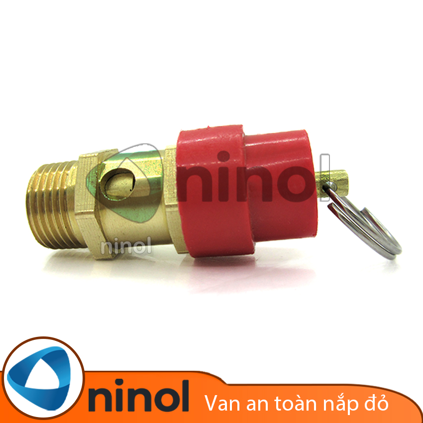 Van xả khí nén nắp đỏ tự chỉnh