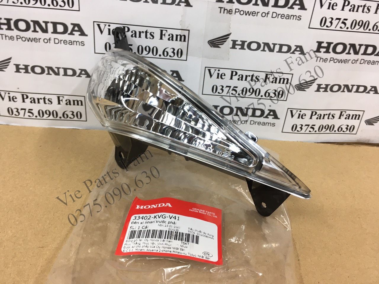 XI NHAN AB 2011-2012 ĐẦU BÒ DIN HONDA 100%