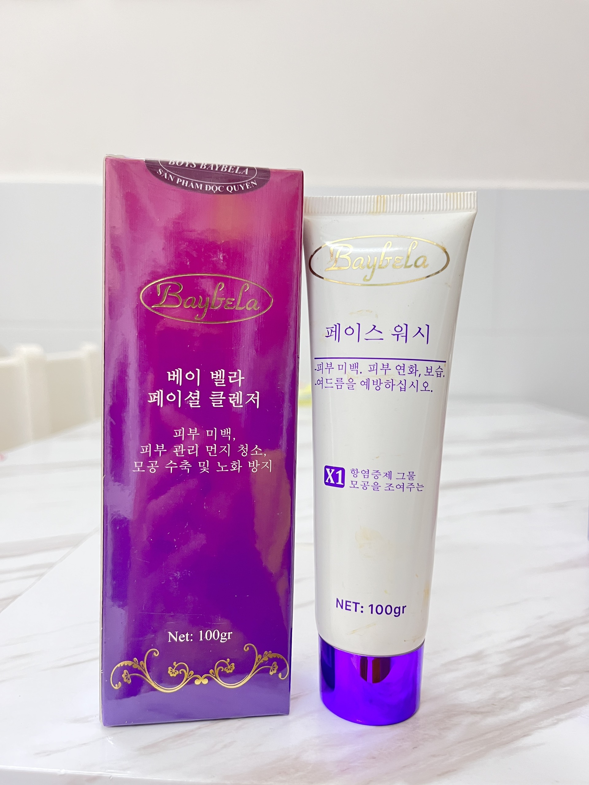 Sửa rửa mặt Baybel Hàn Quốc