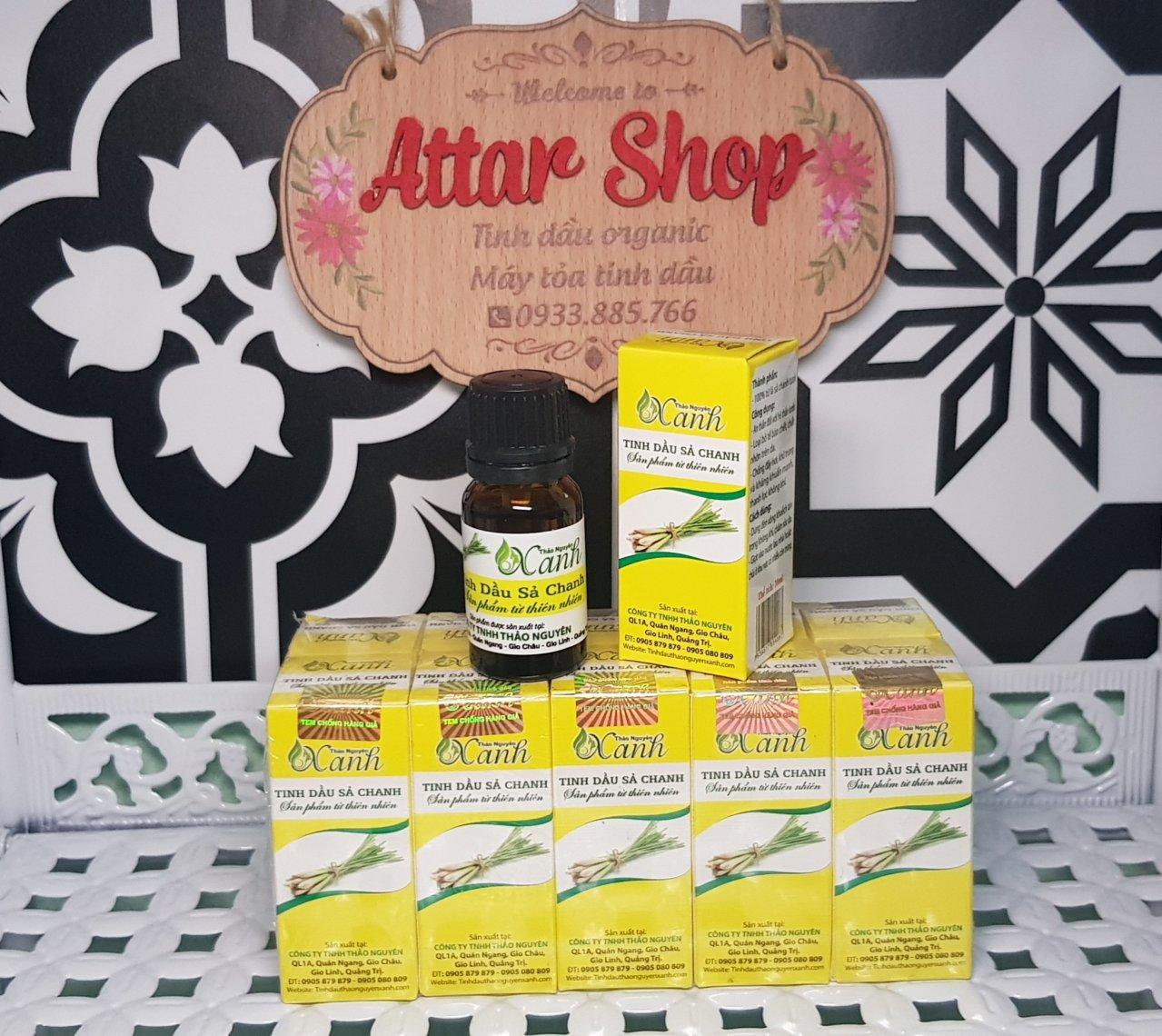 TINH DẦU SẢ CHANH 10ml