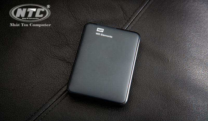 Box ổ cứng di động WD Elements chuẩn SATA III - Hỗ trợ đến 6Gbps (Đen) - Nhất Tín Computer