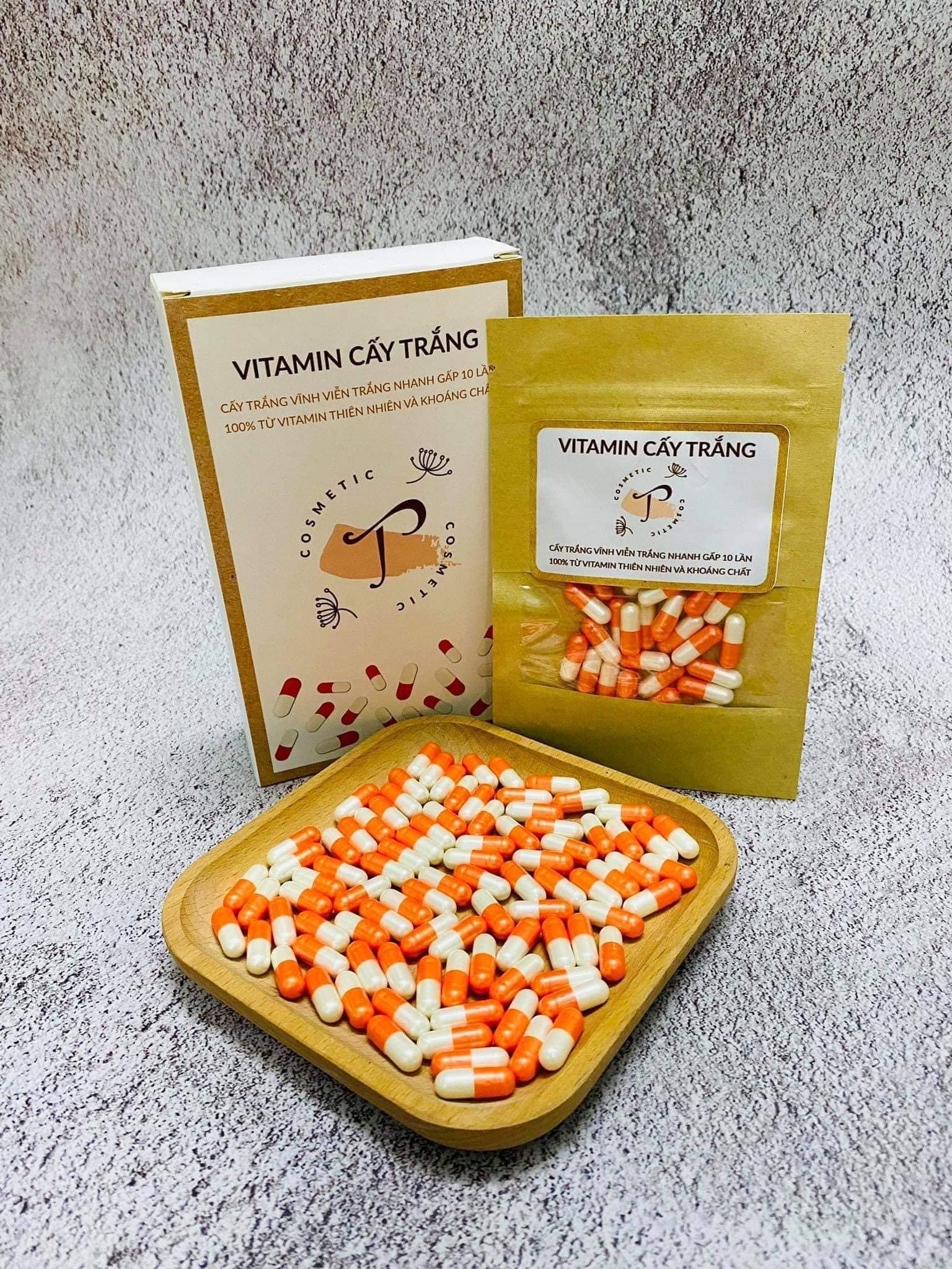Vitamin  cấy trắng 20 viên