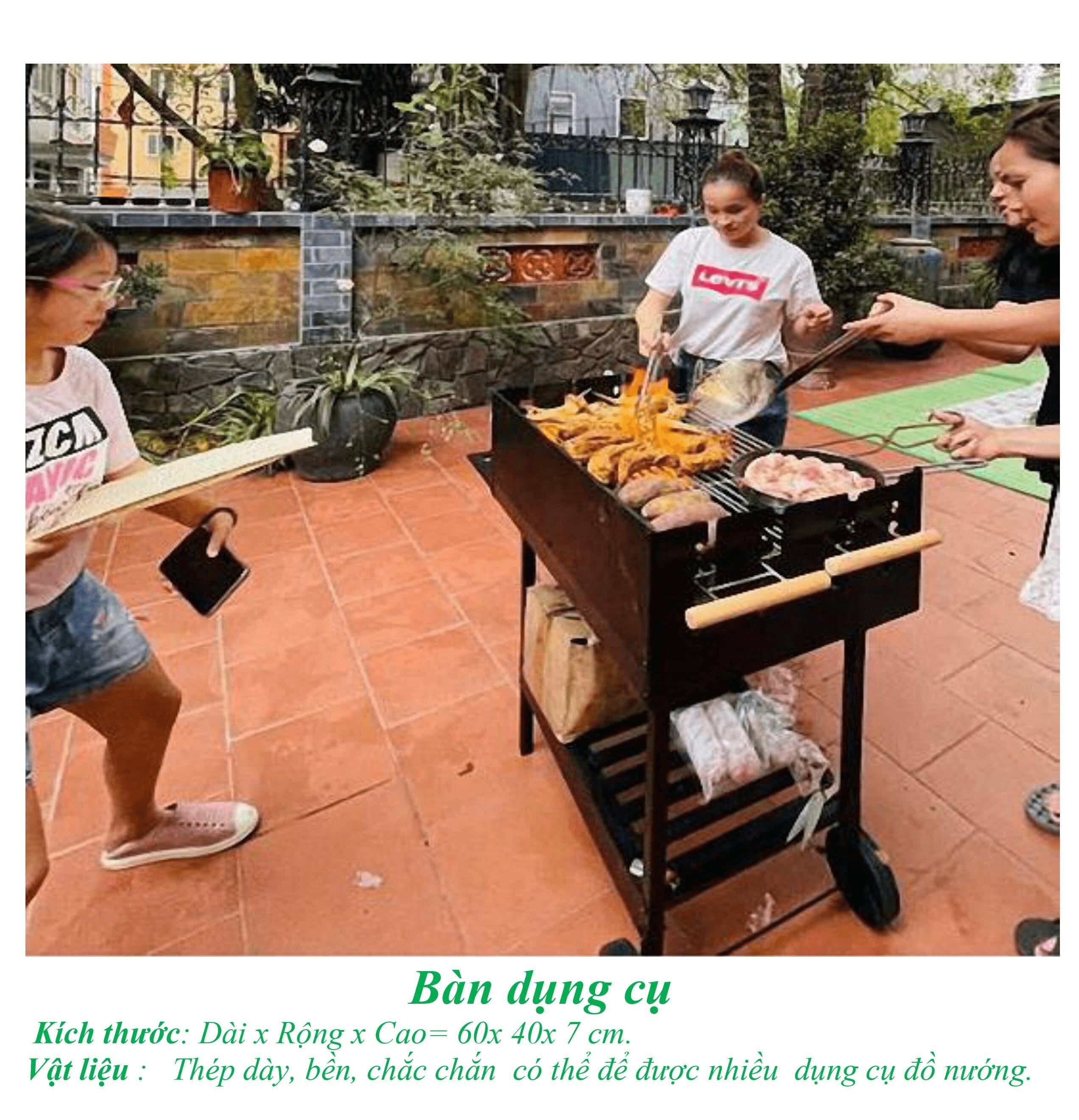 Bếp nướng ngoài trời   CK-350