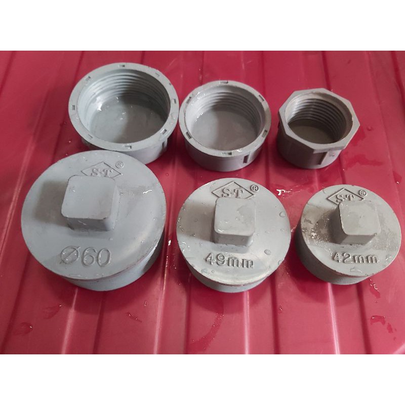Nắp bịt ống nước ren trong phi 42, 49 [ CÓ SẴN ] [ ẢNH THẬT - SHOP TỰ CHỤP ]