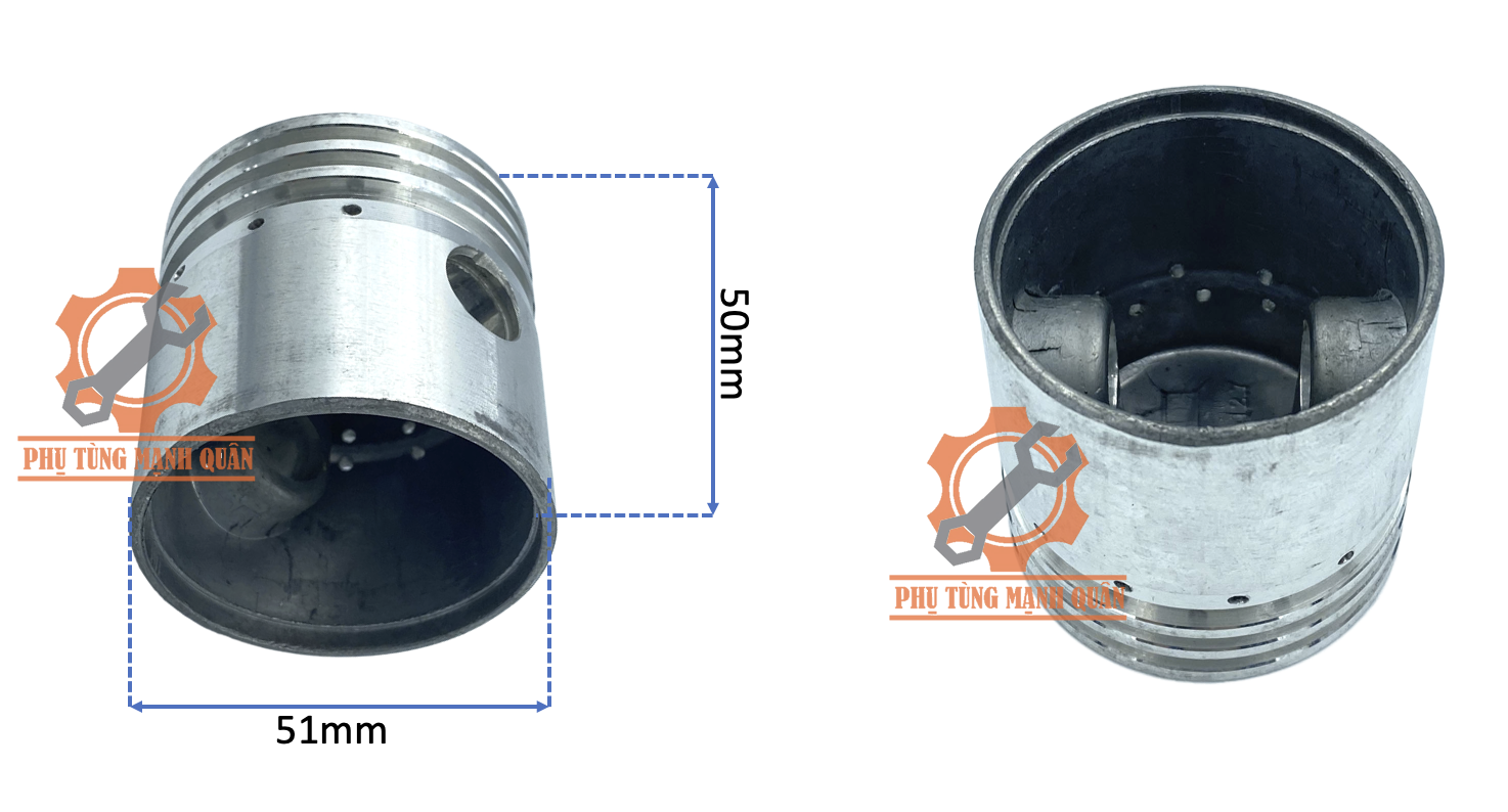 Piston máy nén khí 42mm/47mm/48mm/51mm/65mm/80mm/90mm