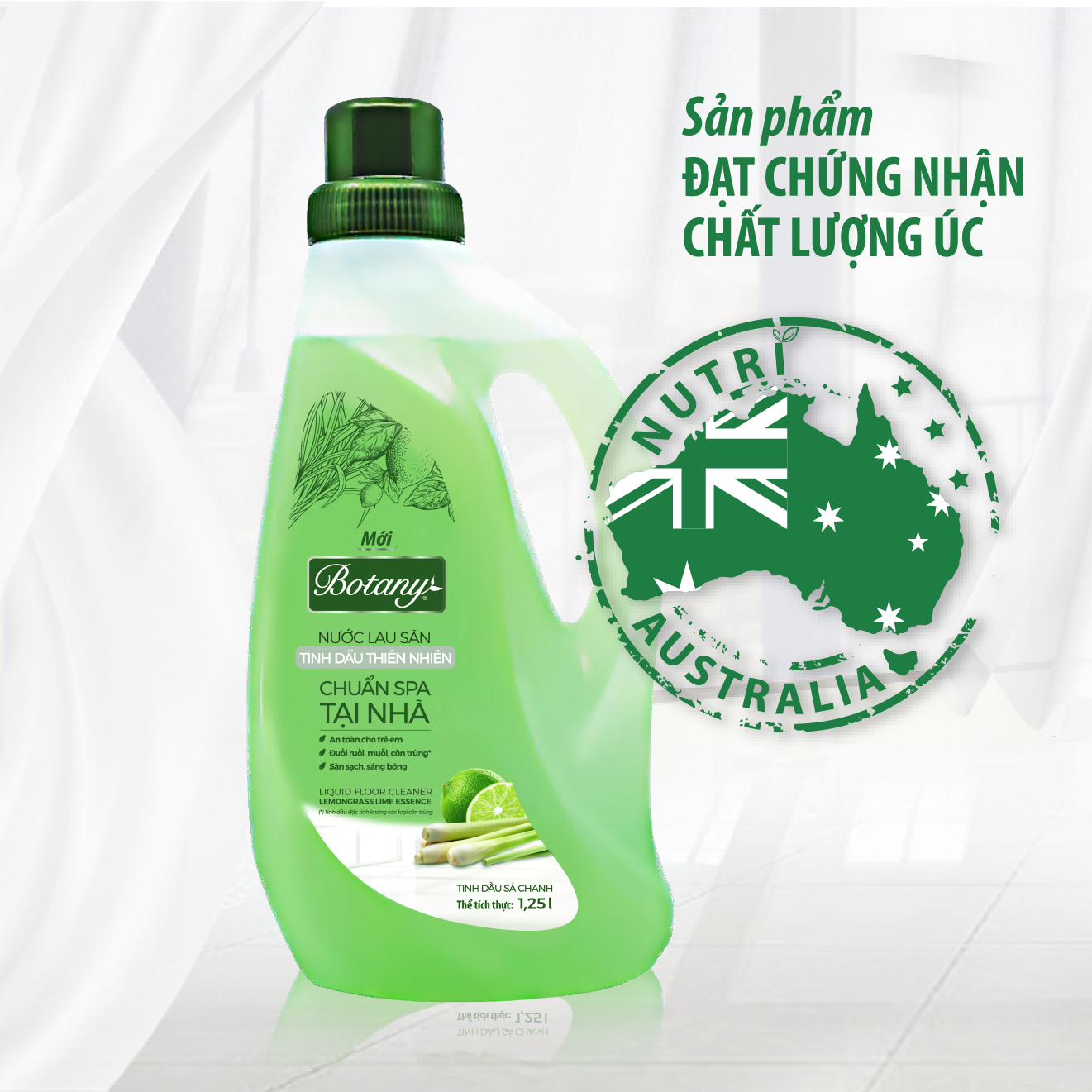Nước Lau Sàn Sả Chanh Botany