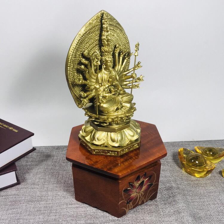 Đôn gỗ lục giác đặt tượng thờ - NHIỀU CỠ