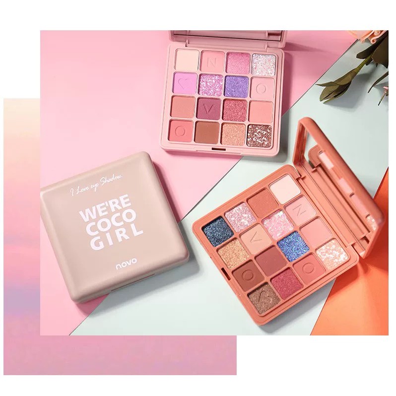 Bảng Mắt 16 ô Novo We're Coco Girl