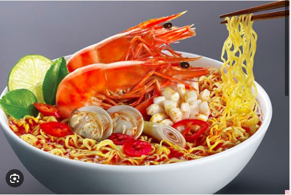 ( Thùng 30 gói ) Mì Hảo 100 tôm chua cay 65g