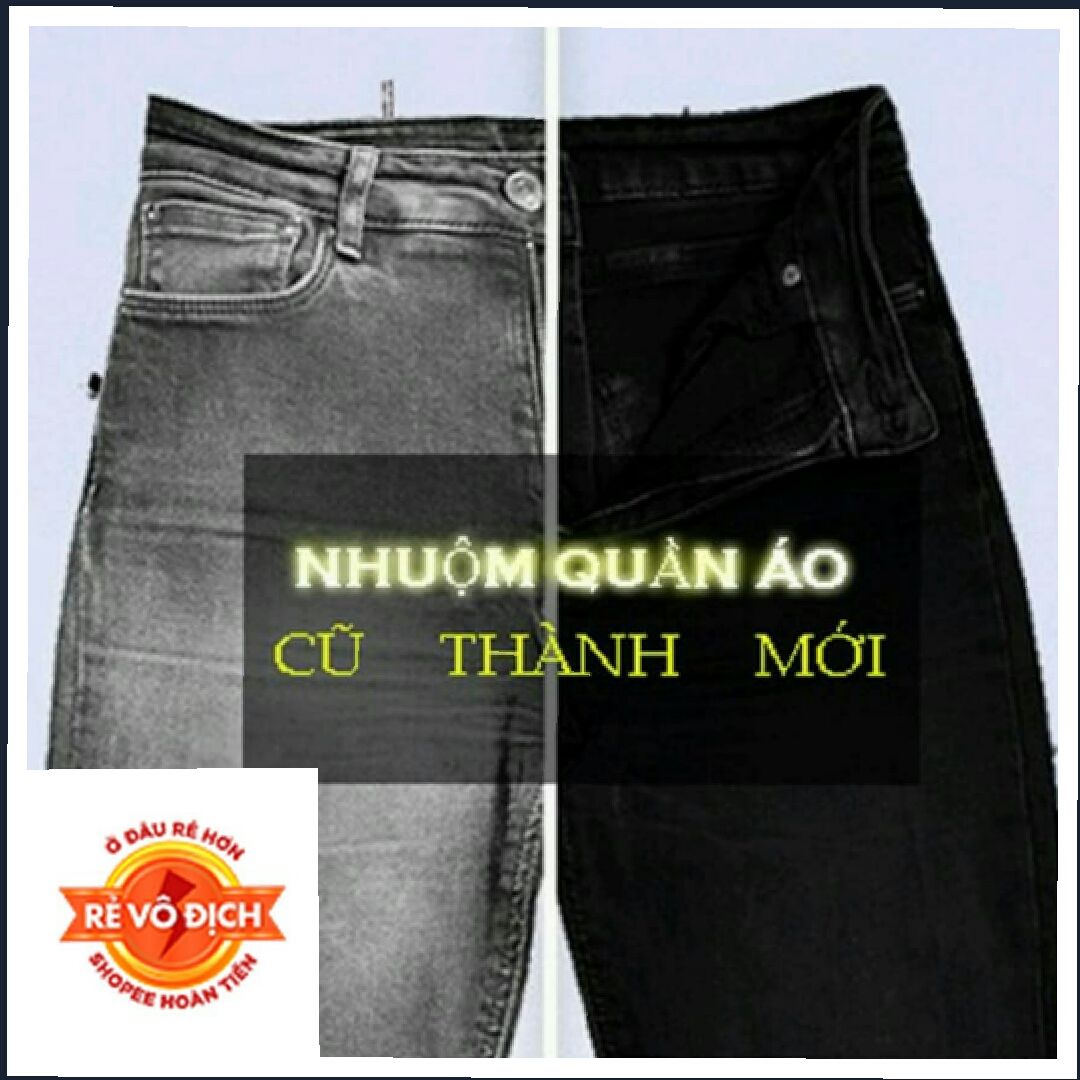 Màu Nhuộm Quần ÁO Màu Đen