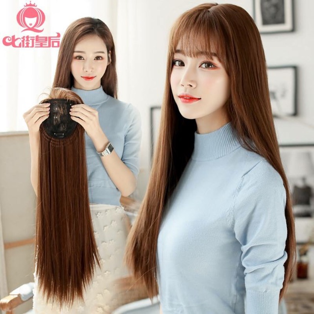 Tóc Mái Che Hói Cho Nữ- Hình Thật