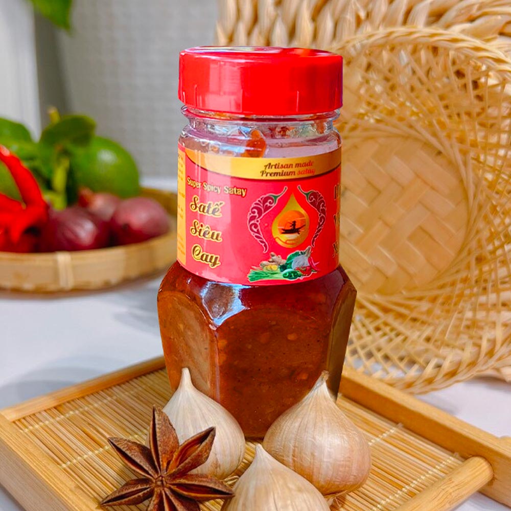 [Date xa] Sate Siêu Cay Hương Việt Xưa 82gram
