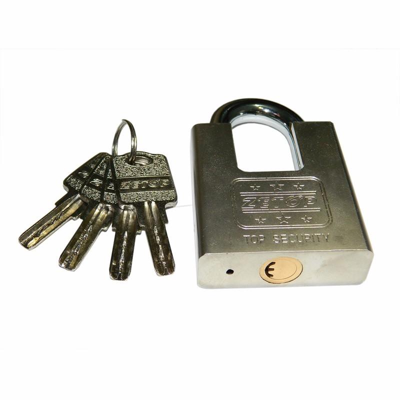 Ổ khóa ZETOP chống cắt màu BẠC