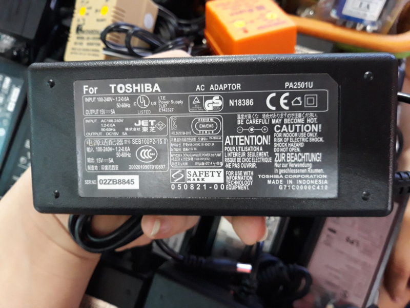 Nguồn Arapto 5A - 15V