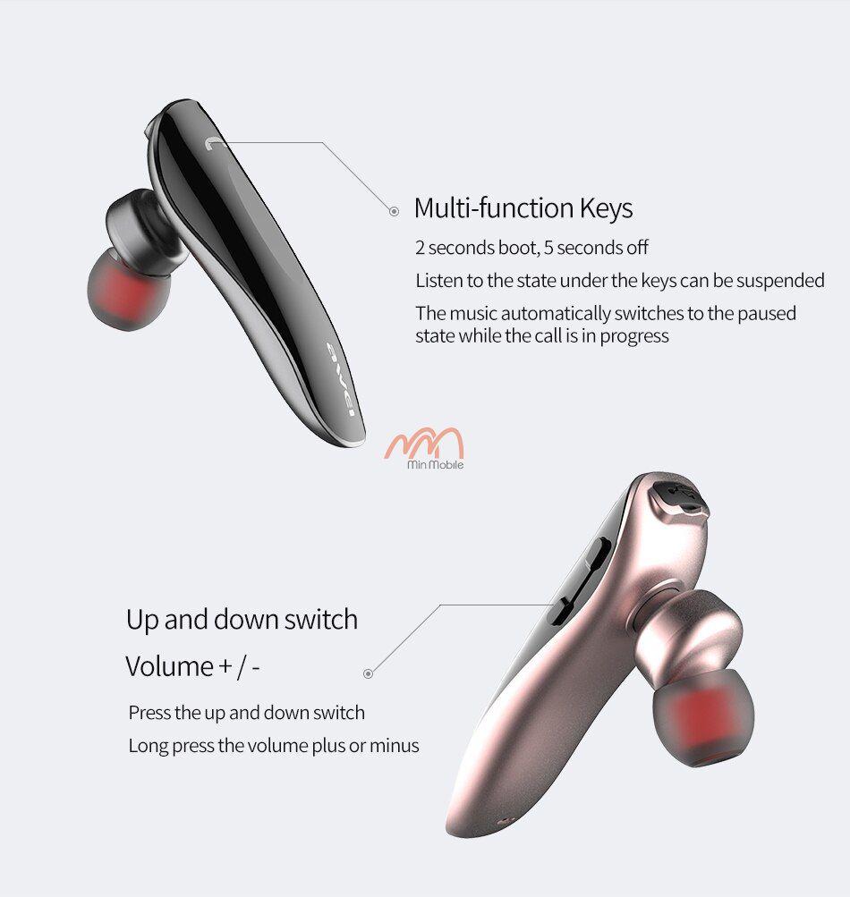 Tai Nghe Bluetooth Awei N1 Chuẩn Hãng Đẹp Mắt