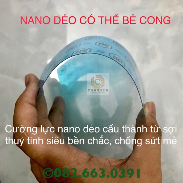 Dán cường lực Samsung galaxy note2/ note3/ note4/ note5/ note6 nano dẻo siêu bền siêu đẹp