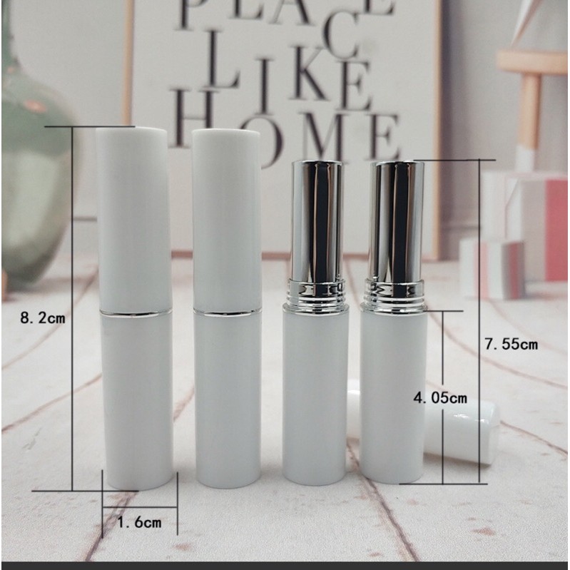 Vỏ đựng son dưỡng viền vàng, bạc