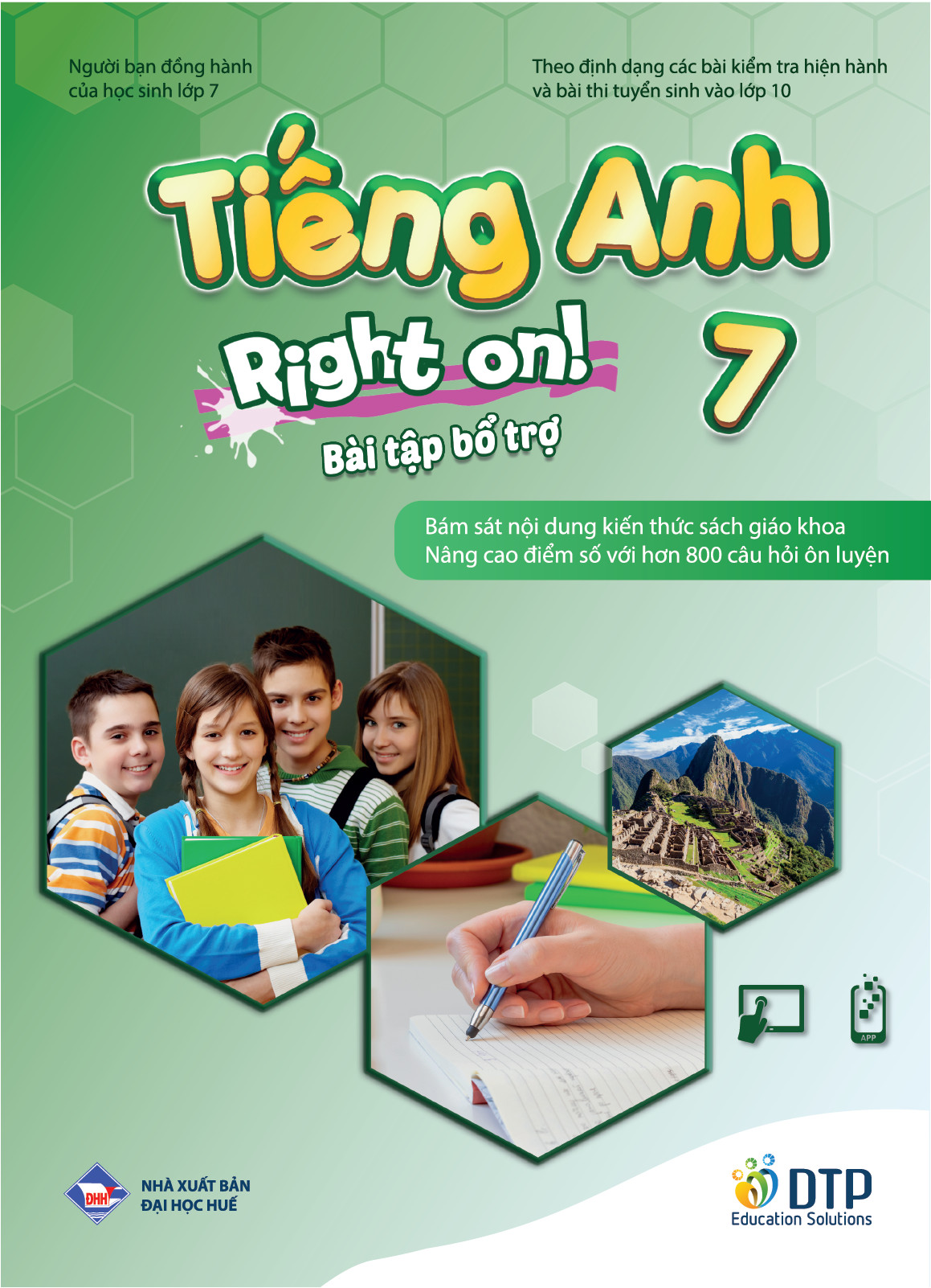 Sách - dtpbooks - bài tập bổ trợ tiếng anh 7 right on!
