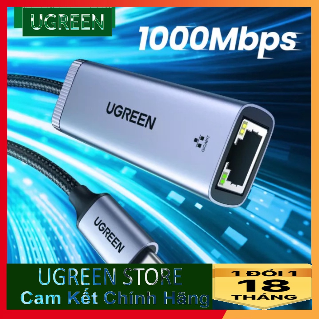 type c to lan ugreen 40322