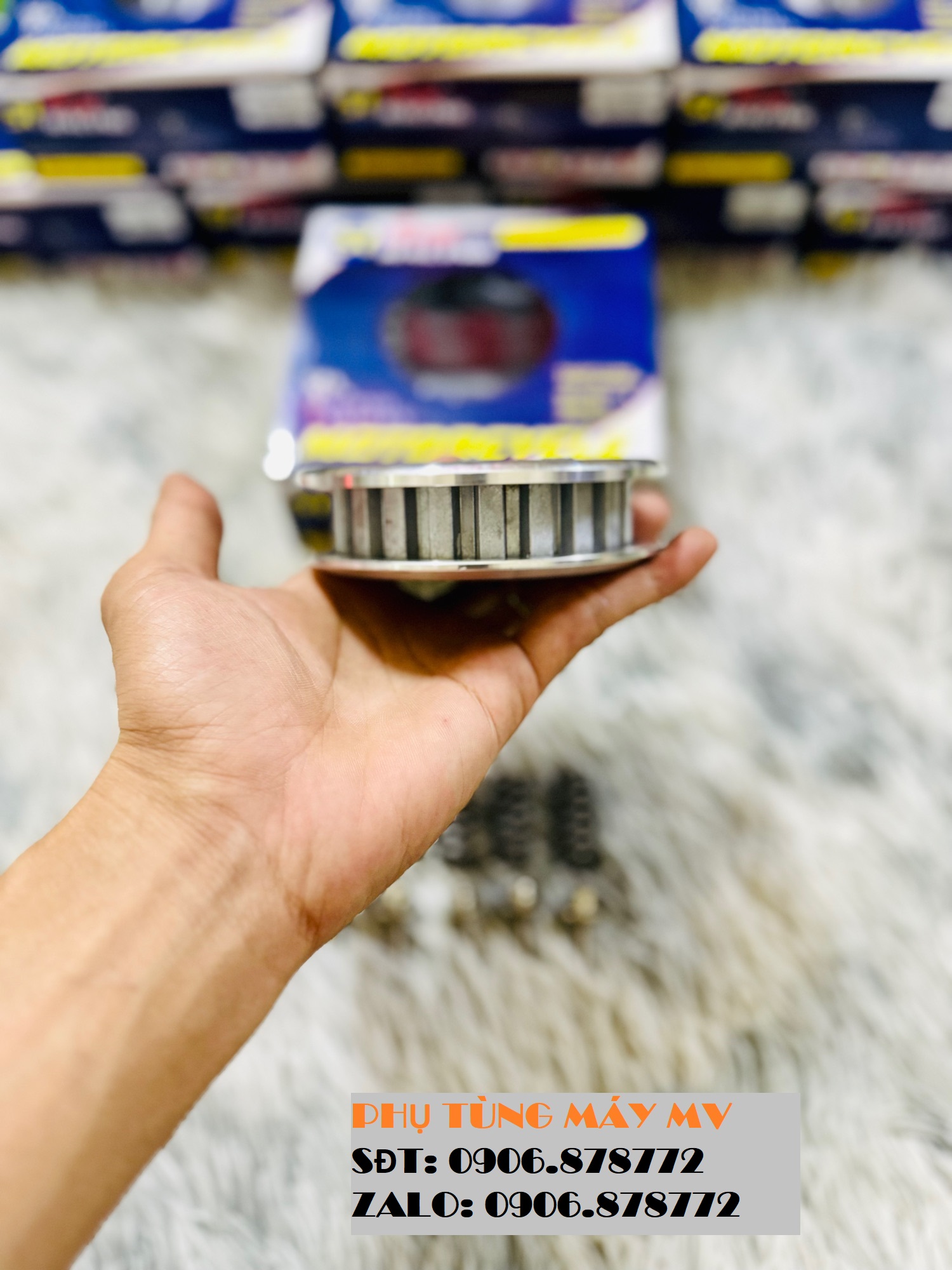 Nồi Sum 5 lò xo dành cho xe Sirius