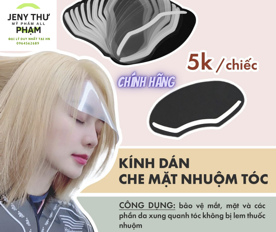 【Chính Hãng】,【Siêu Rẻ 】Miếng Dán Trán, kính che mặt Che Mặt Có Dây Đeo Cắt Tóc / Cắt Mái, Nhuộm Tóc, Xịt Phun Tóc, Làm Hóa Chất