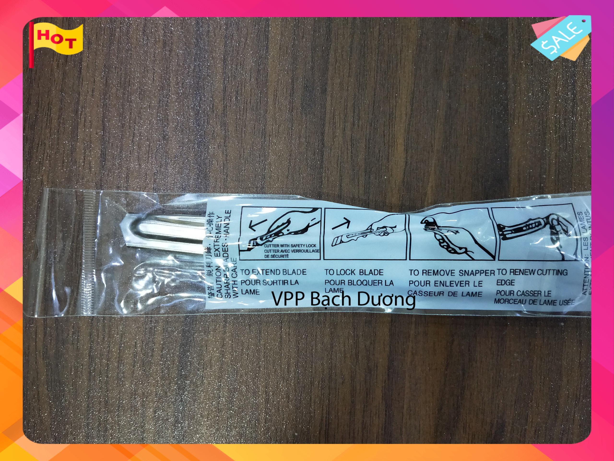Dao rọc giấy Inox nhỏ - cây