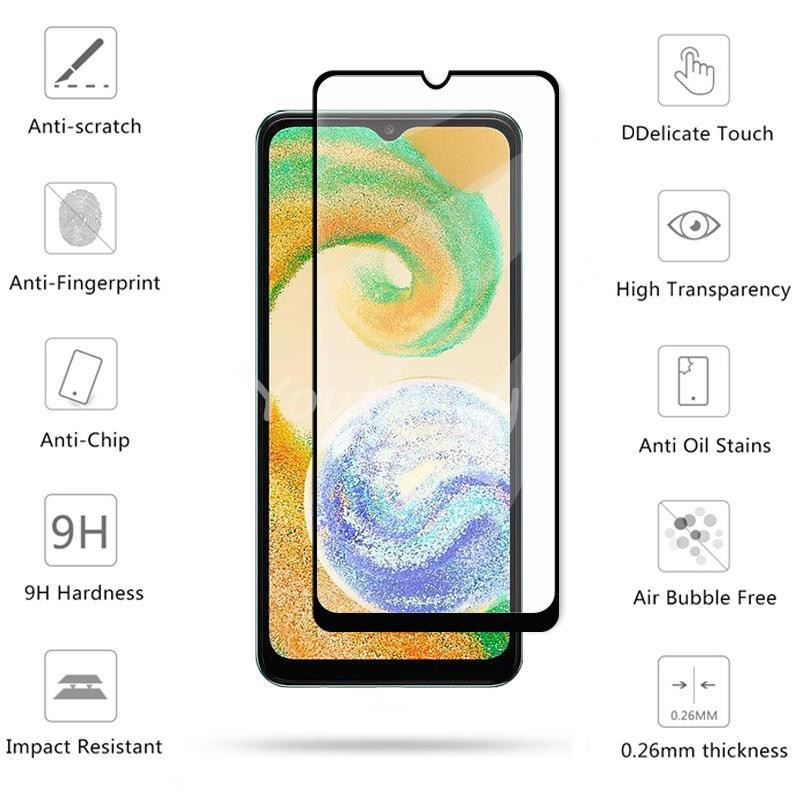Miếng dán cường lực full màn hình samsung A04S