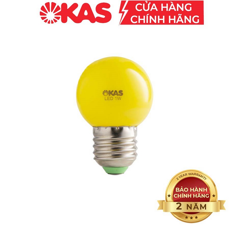 Bóng đèn Led trang trí Okas nhiều màu (G45)