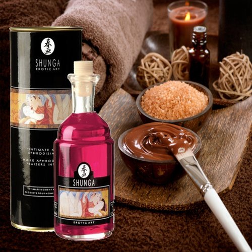 Dầu mát xa dạo đầu cao cấp Shunga Erotic Art Chai 100ml