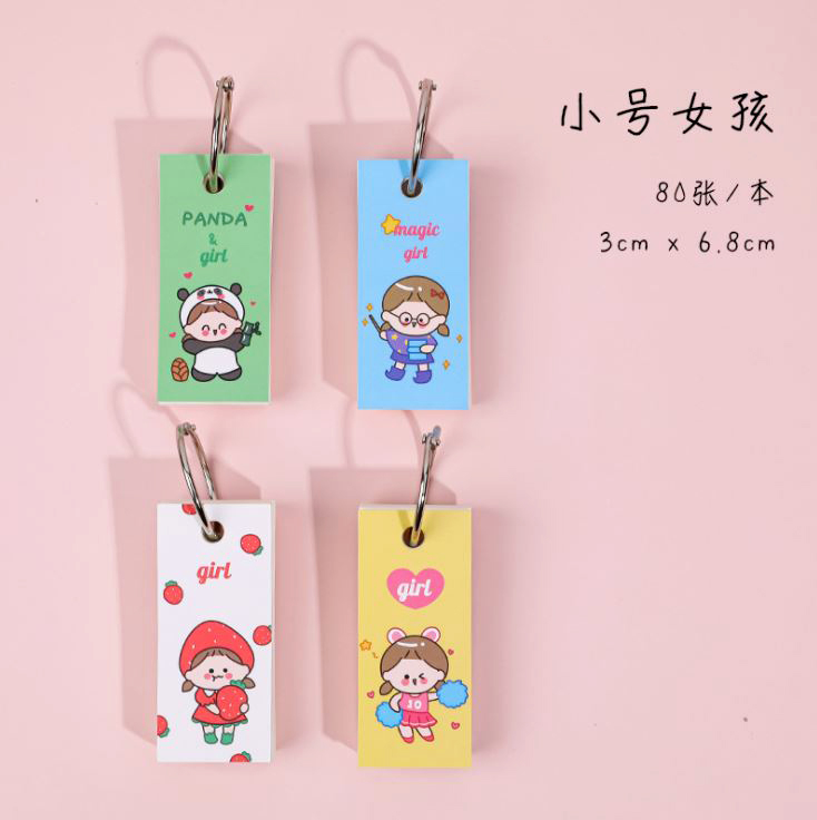 Sổ học từ vựng có móc treo kute h140