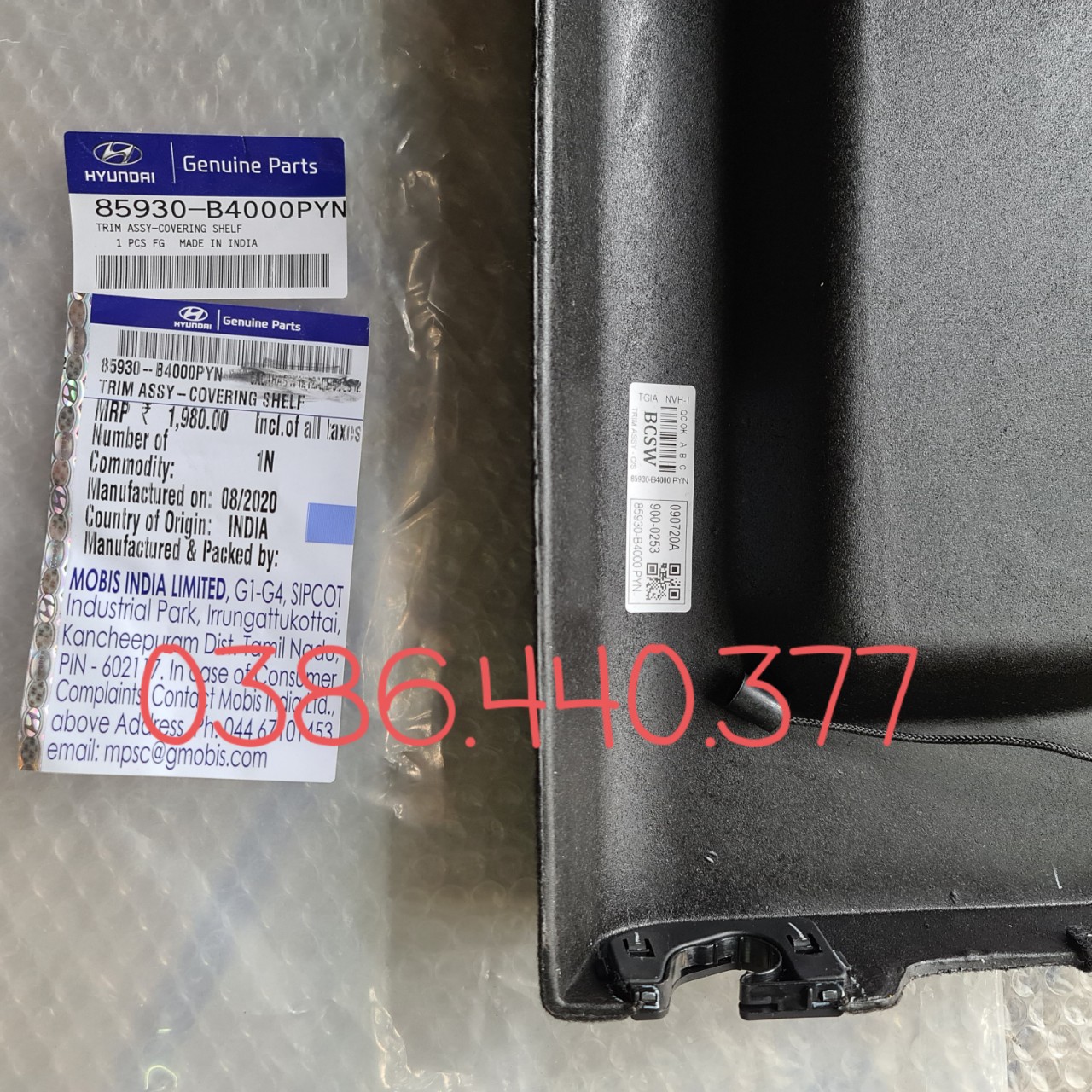 Giá để đồ cốp sau Grand I10 Xịn