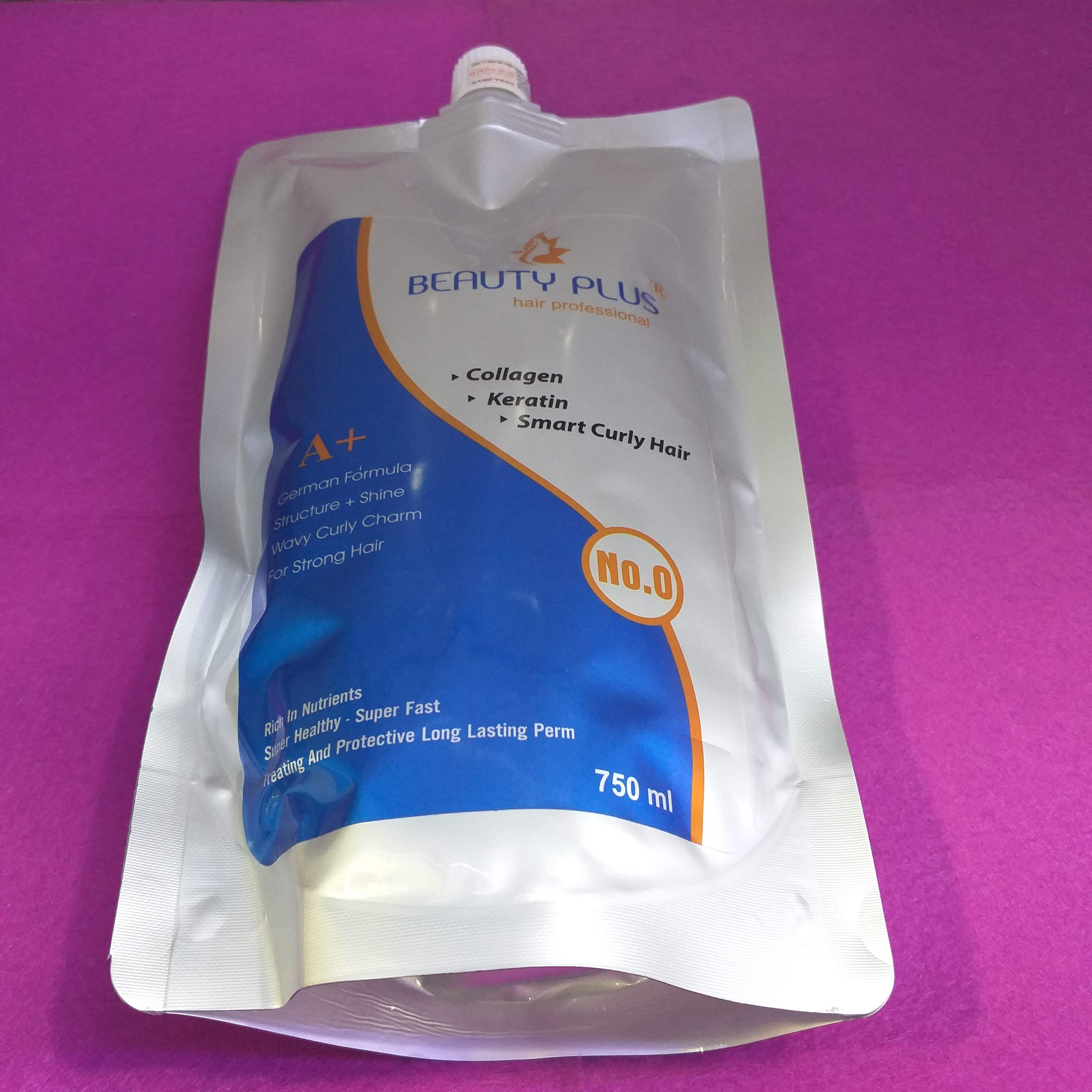 Thuốc uốn nóng Beauty  Plus 750ml tóc khỏe
