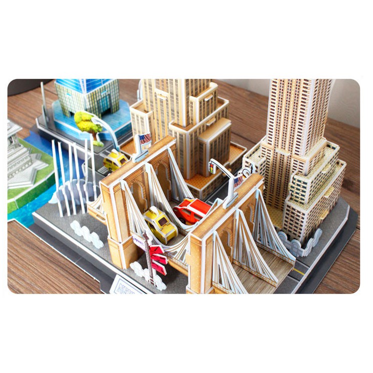Mô hình giấy 3D CubicFun - City Line New York - MC255h