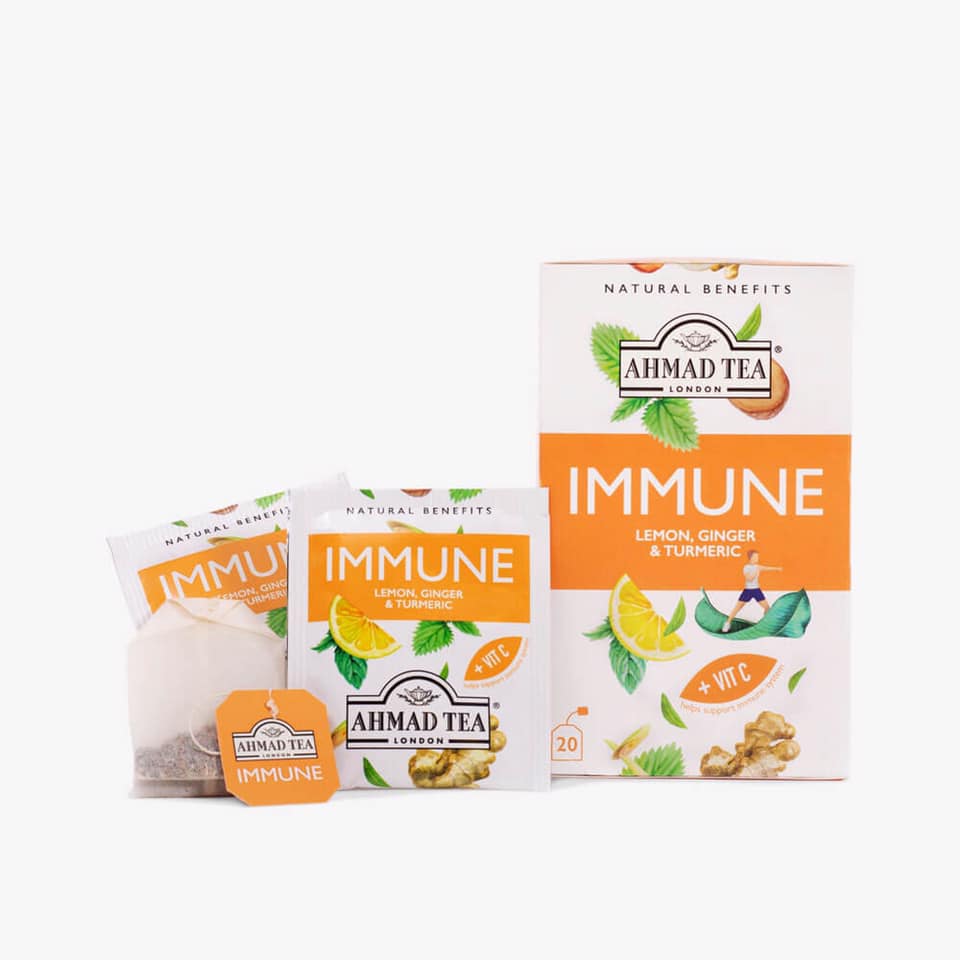 Trà Ahmad Organic Premium - IMMUNE Infusion (Tăng cường miễn dịch của cơ thể)