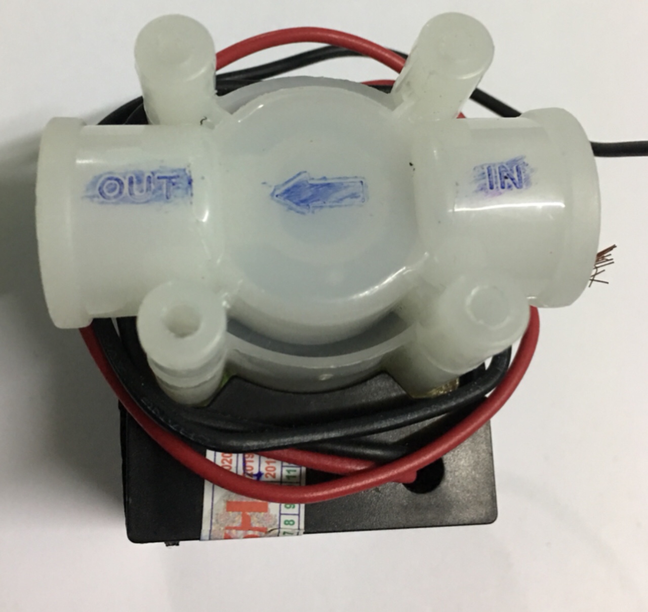 van tự động sục rửa màng ro