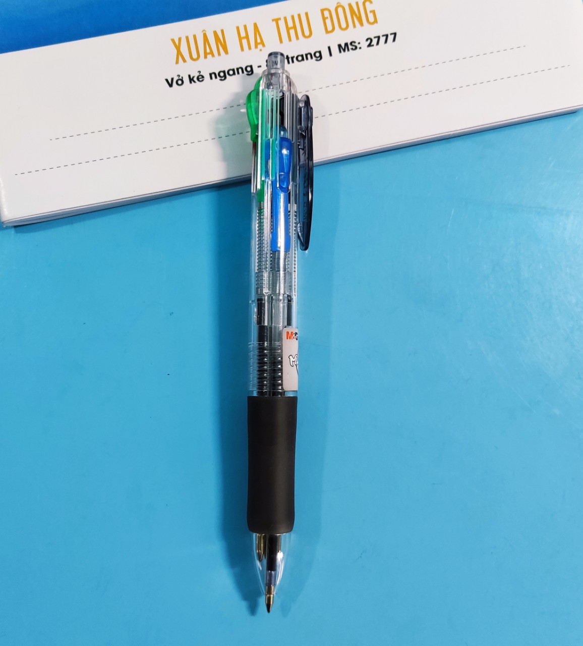 M&G UNIQUE ABP80371 bút bi 4 màu 0.7mm.