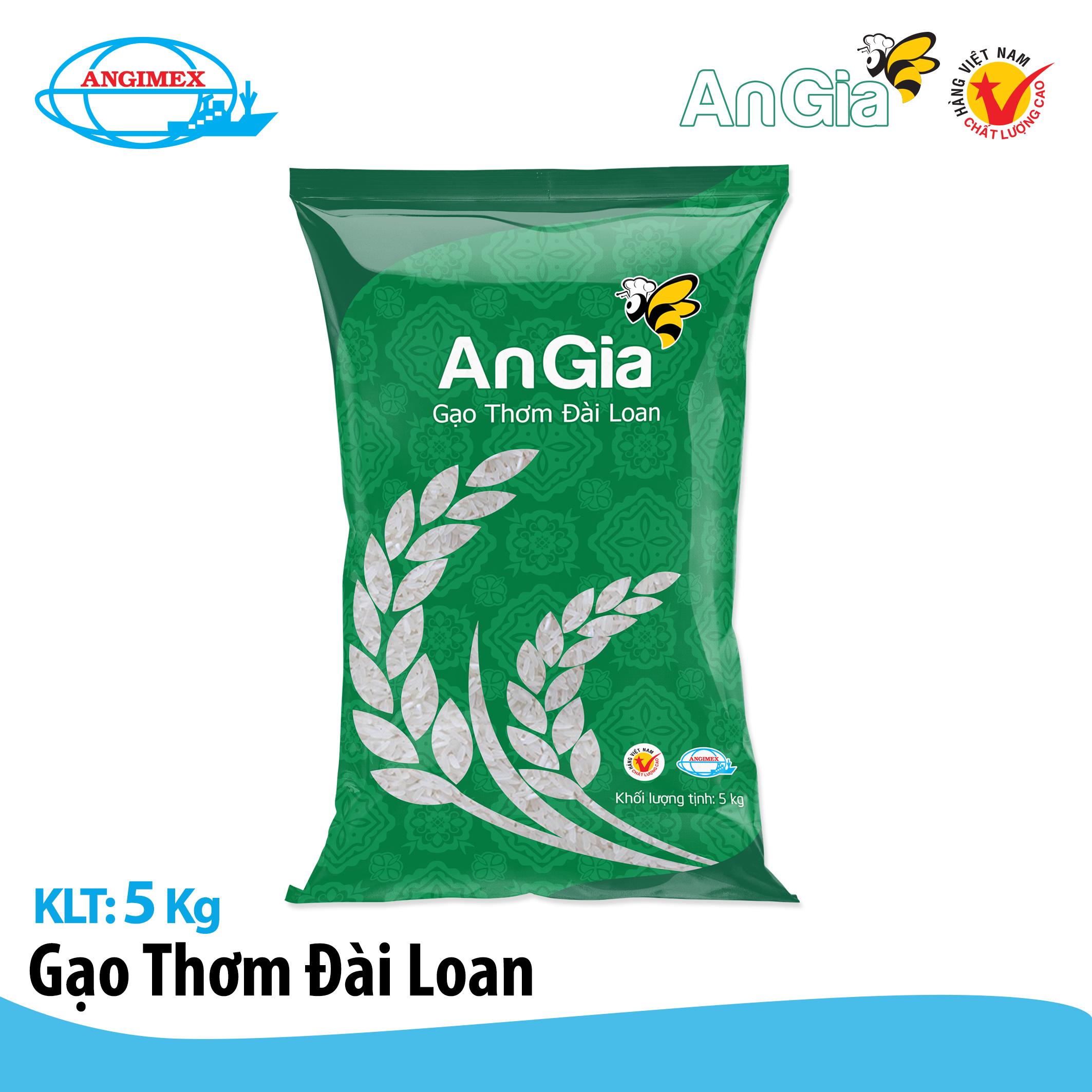 Gạo Thơm Đài Loan Angimex 5kg