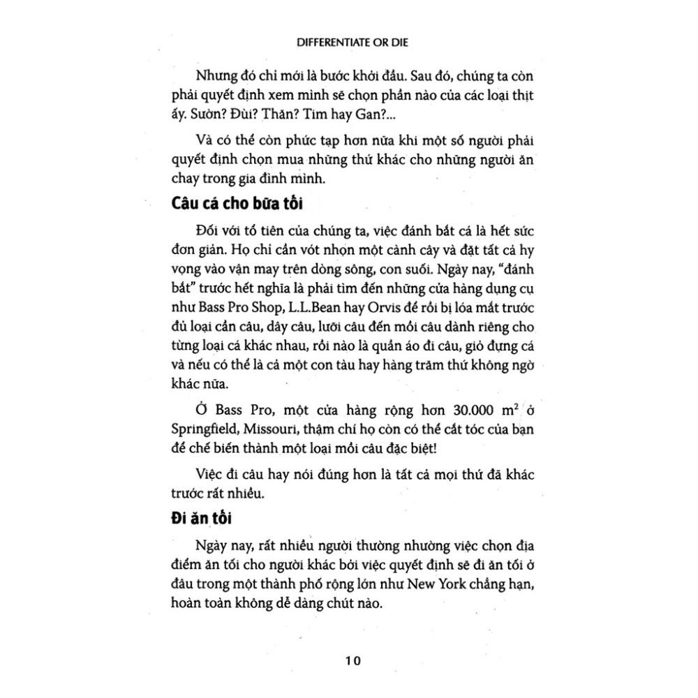 Sách Khác Biệt Hay Là Chết - First News