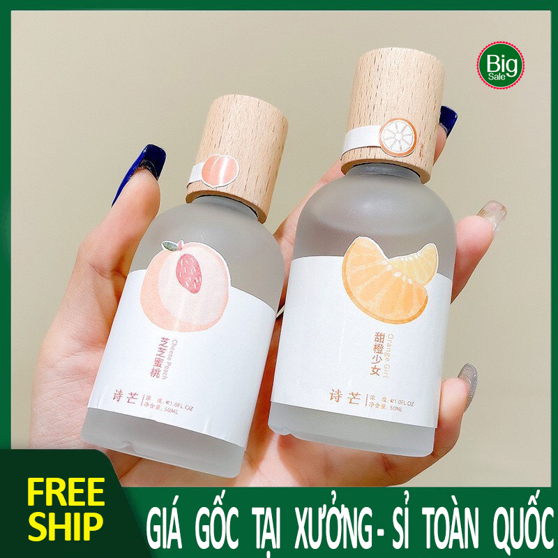 Nước hoa Shimang 50ml mẫu mới 2021 nắp gỗ lọ tròn vỏ mờ sang trọng ,Xịt thơm toàn thân bodymist shimang BIG SALE MART